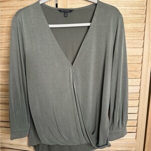 Banana Republic Sage Green Women's Blouse